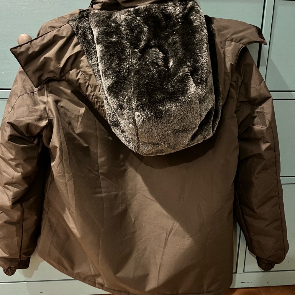 Mossimo Supply Co. Black Fleece-Lined Jacket - Picture 2 of 5